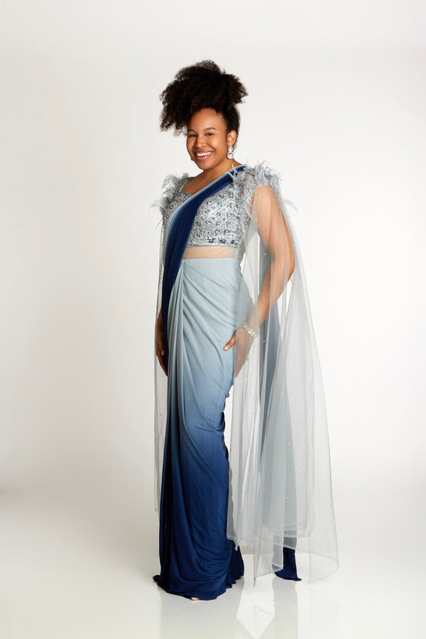 Prashi Sari Gown | Ready to Ship