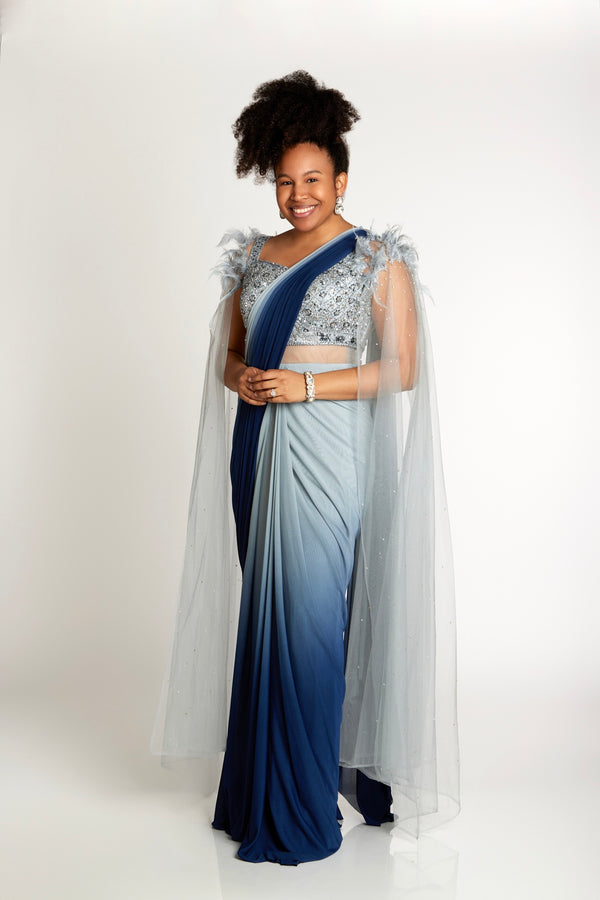 Prashi Sari Gown | Ready to Ship