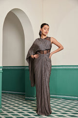 NASMA SAREE GOWN