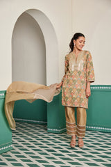 SWARN PALLAZO SUIT SET