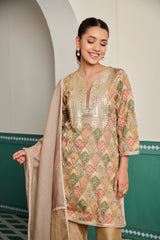 SWARN PALLAZO SUIT SET