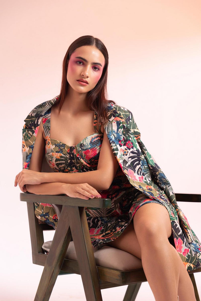 Parc Floral Paris Jacket Dress