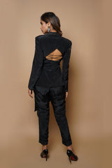 BLACK PANT SUIT