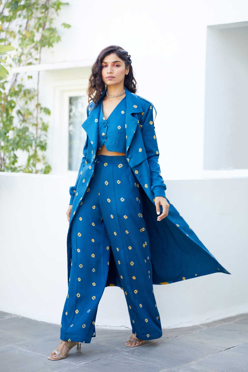 Bluebell Convertible Trench Co-ord Set