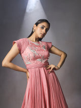 Rose Pink Anarkali