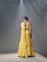 Daffodil Pre-Draped Sari