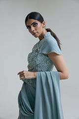 ICE BLUE GOWN